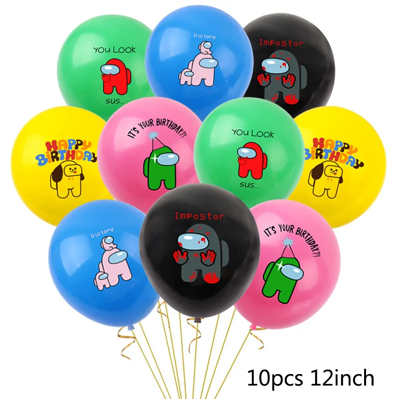 10/12 шт. латексные шары Amonged | Дом и сад