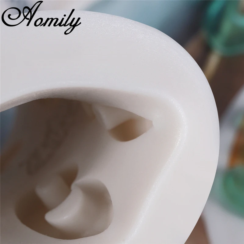 Aomily 0-9 Digital Fondant Mold Cake Decorating Sugar Craft Chocolate Moulds Tools Silicone Molds | Дом и сад