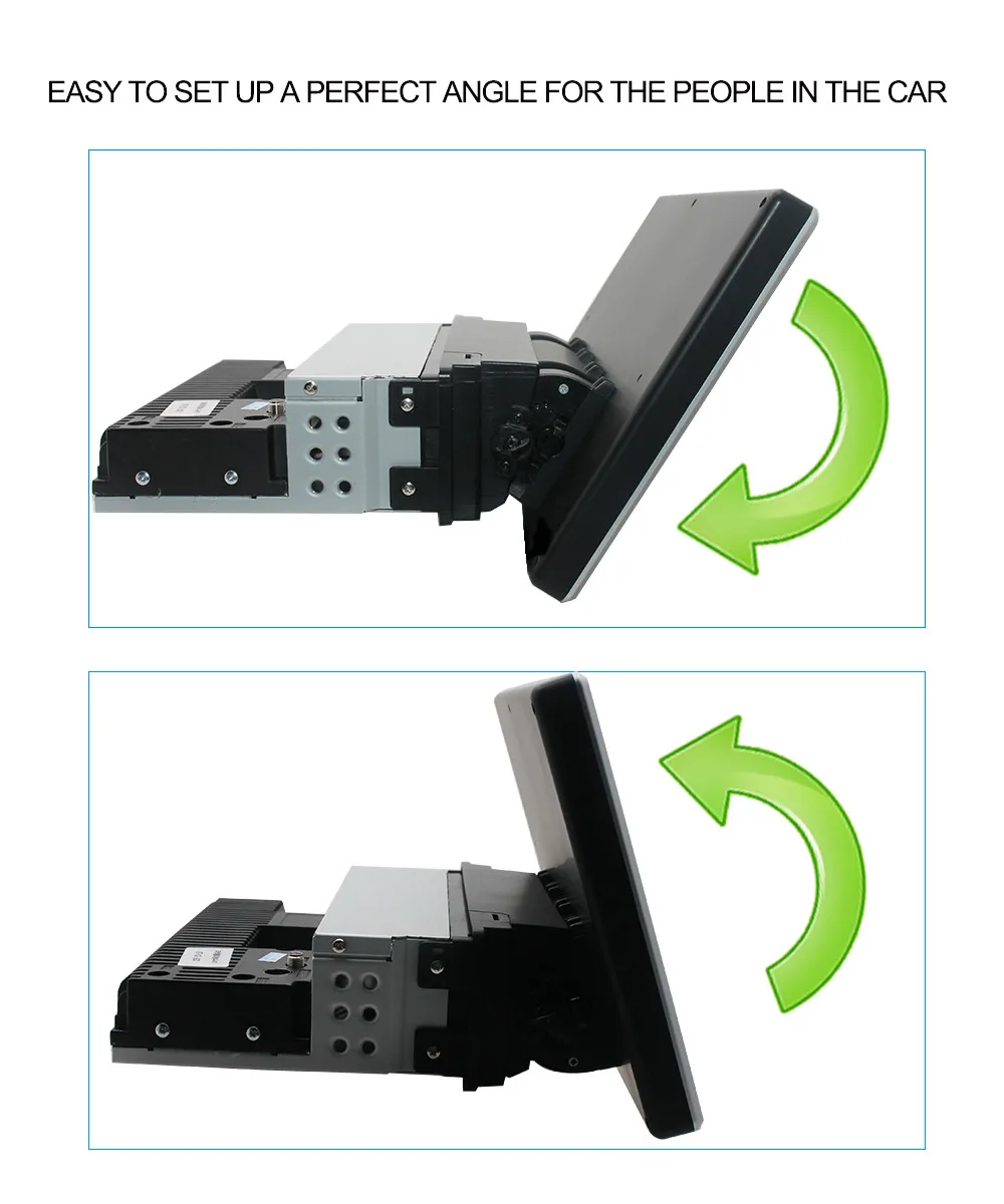Вращающийся 1DIN Android 10 1 автомобильный Радио мультимедийный плеер GPS Wifi Bluetooth