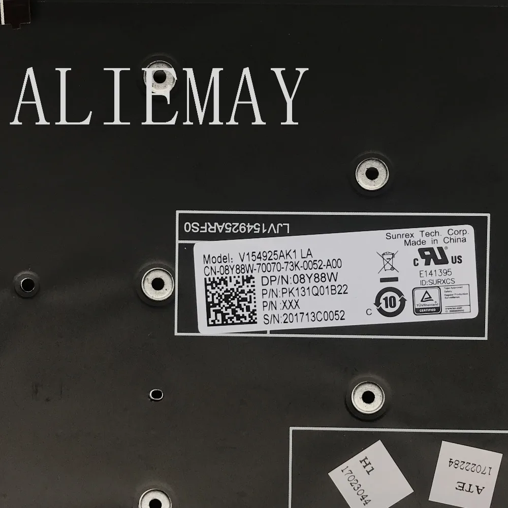Клавиатура LA SP для ноутбука Dell Inspiron15 5570 5575 7577 7587 7568 7566 7567 5567 5565 15 7000 15-5568 5765 5767 7778 7779 |