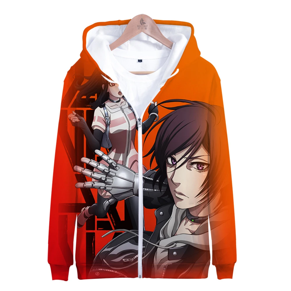 

2020 Hot Sale Akudama Drive 3D Harajuku Zip Hoodie Boys Girls Sweatshirt Clothes 3D Autumn Anime Print Fashion Casual Pullover