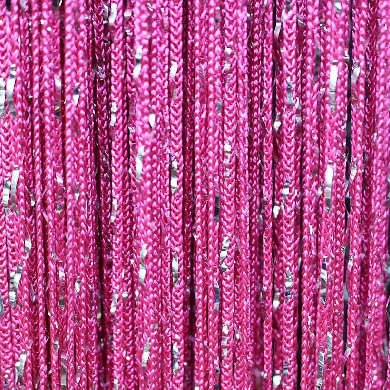 100 см X 200 занавеска на дверь плоская Серебряная лента фотовспышка балдахин окно