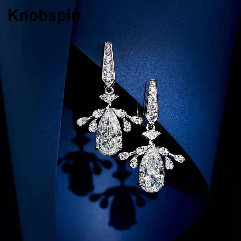 

Серьги-капли из серебра 100% пробы, с позолотой 18 карат