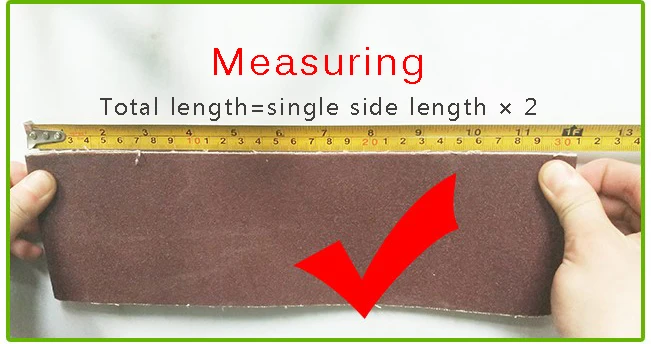 L610*W100mm 10Pcs Abrasive Belt Sanding Paper | Инструменты