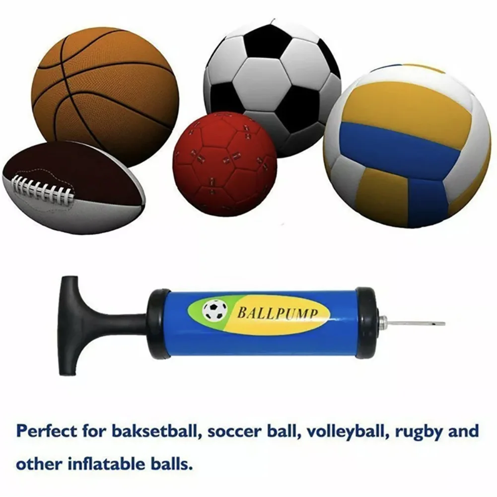 

Portable And Fast Inflates Small Sports Ball Pump Kit For Basketball Volleyball Soccer Balls Football Balloon New Arrival