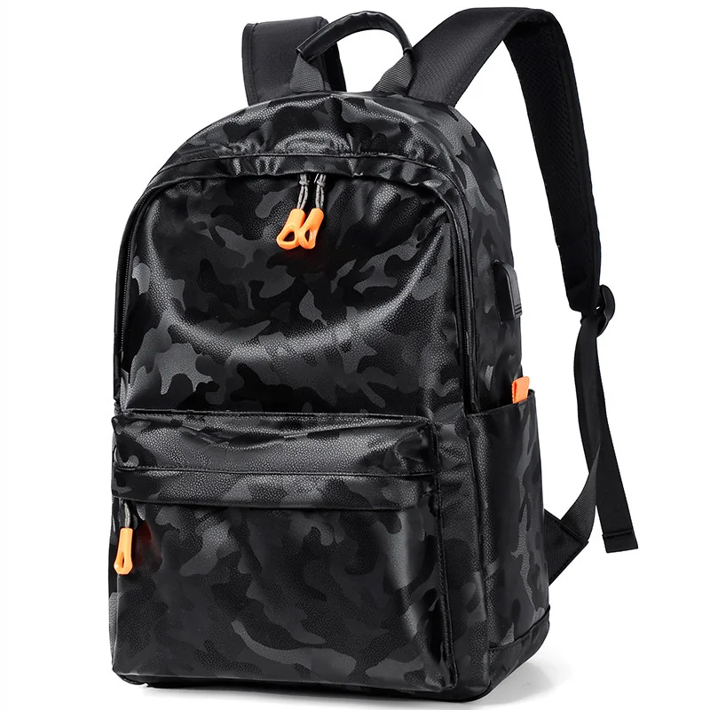 

Fashion Men's Backpack Camouflage Laptop Bag School Bag For Boys Girls Waterproof Large-capacity Student Travel Rucksack