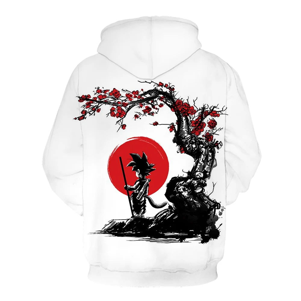 Лидер продаж поступление популярные Dragon Ball Z Kakarotto Goku 3D толстовки с принтом для мужчин и женщин толстовки с капюшоном в стиле хип-хоп Пуловер с карманами