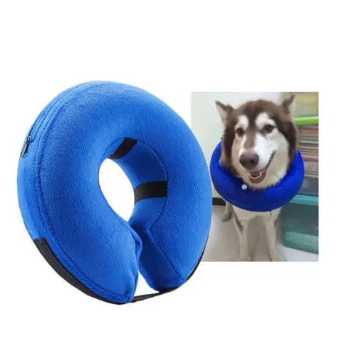 Медицинский конус надувной ошейник поводок для питомца собаки кота ветеринарный