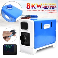 12v 8kw car heater 4 holes all in one heating diesel air heater lcd monitor parking warmer quick heat for truck bus motorhome