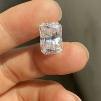 Meisidian 10X12mm 6 Karat D VVS1 Loose Radiant Moissanite Diamond Price Per Carat Engagement Ring Making
