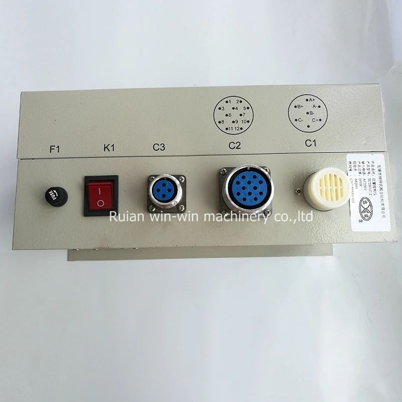 Xc2001 ac 220v компьютерный контроллер положения для сумок делая части машины |