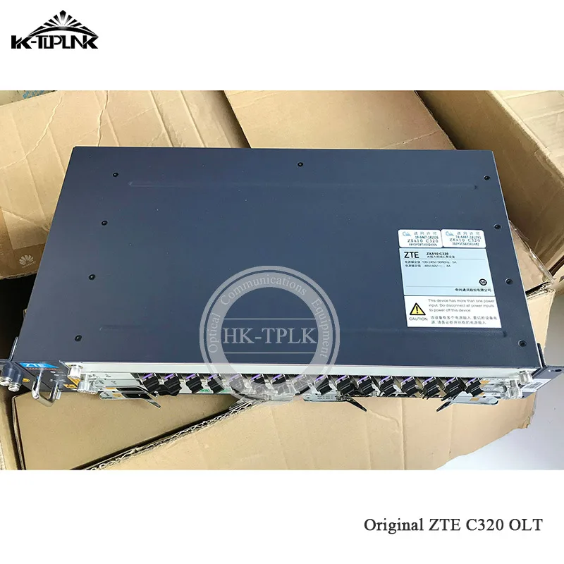 Горячая Распродажа Original C320 GPON OLT 10GE SMXA/3 карты * 1 шт. с PRAM 16 портов GTGH C ++