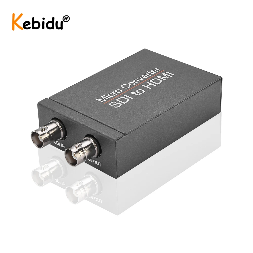 Микро-конвертер SDI в HDMI-совместим с мощным мини-видеоадаптером 3G HD аудио для