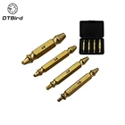 4 шт., набор сверл для извлечения сломанных поврежденных болтов, 1 #2 #3 #4 # DT7