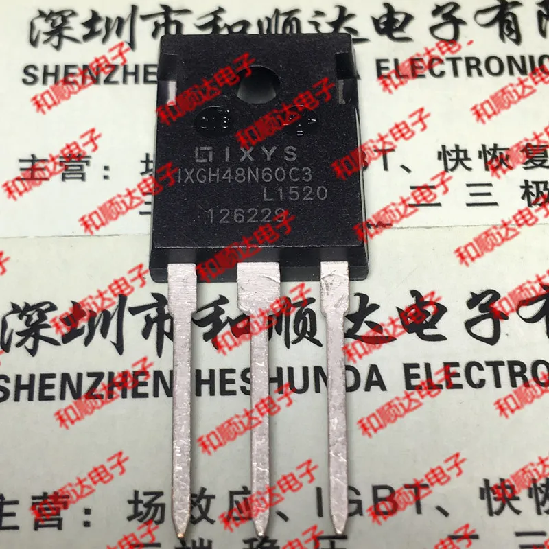 Оригинальный Новый/2 шт/IXGH48N60C3 TO 247 600V 48A|Регуляторы напряж./стабилизаторы| |