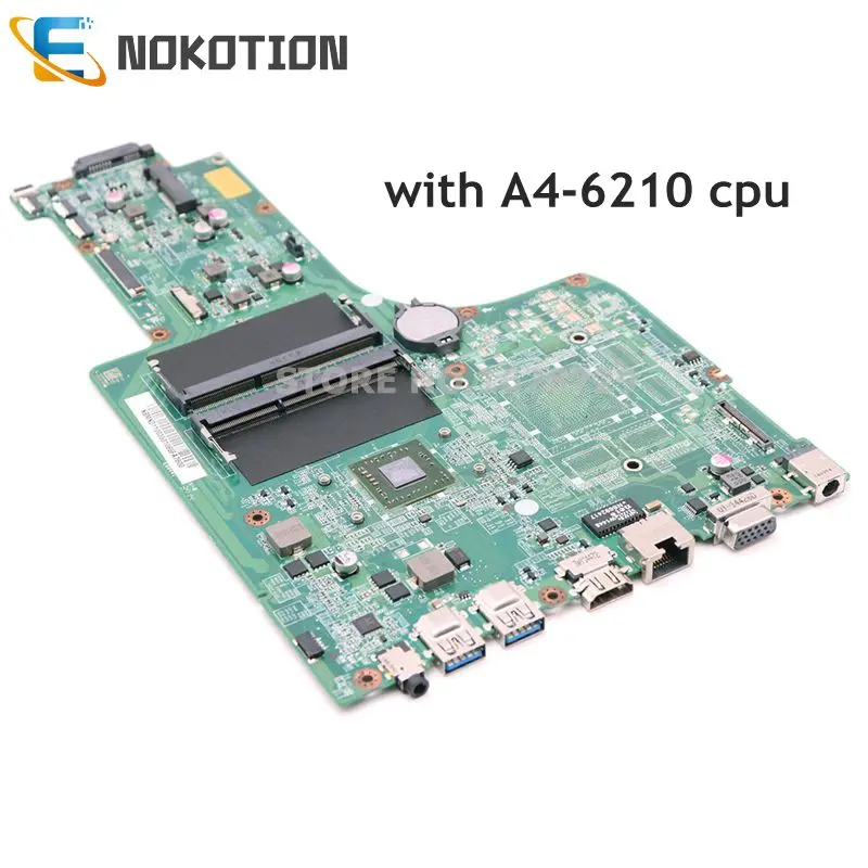 NOKOTION DA0ZYVMB6D0 NBMND11003 NB. MND11.003 материнская плата для ноутбука acer aspire E5-721 Quanta A4-6210 DDR3