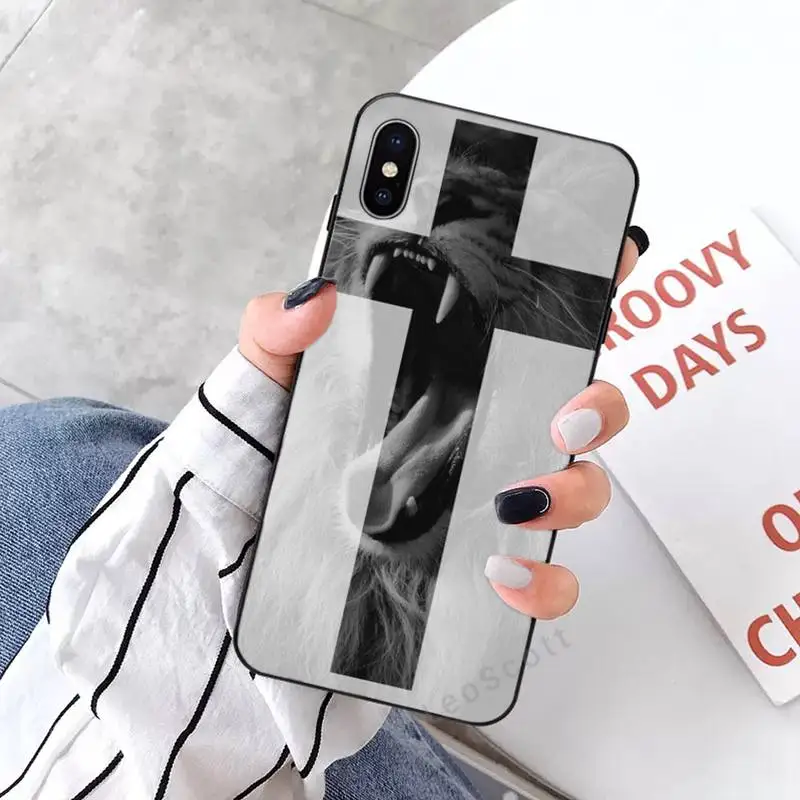Иисус Христос Крест для мобильного телефона чехлы iPhone 11 12 Ipad мини iPad pro XS MAX 8 7 6 6S Plus