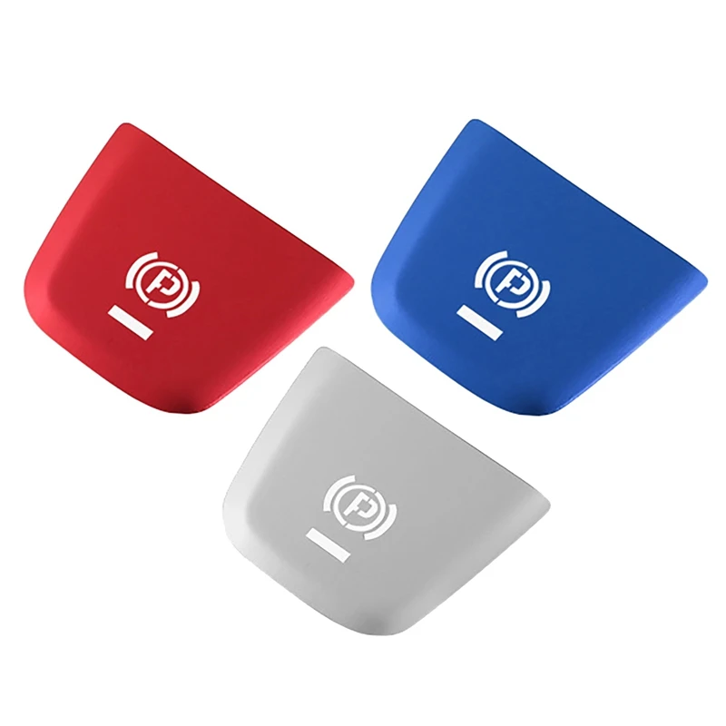 

Car Parking Brake Handbrake Decoration Cover P Button Sticker for Porsche-Macan 2014-2020