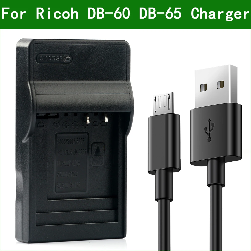DB 60 65 BJ 6 Камера Батарея Зарядное устройство для Ricoh Caplio R3 R30 R4 R40 R5 G600 G700 G800 GX200 GX100 WG M1