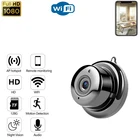 Мини-камера видеонаблюдения, Wi-Fi, ИК-датчик движения, HD-видео, IP, P2P