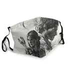 Последний из нас часть 2 Элли Джоэл уход за кожей лица маска для взрослых, унисекс, в виде пыле видео игры маска на лицо защитный респиратор моющиеся рот муфельная печь