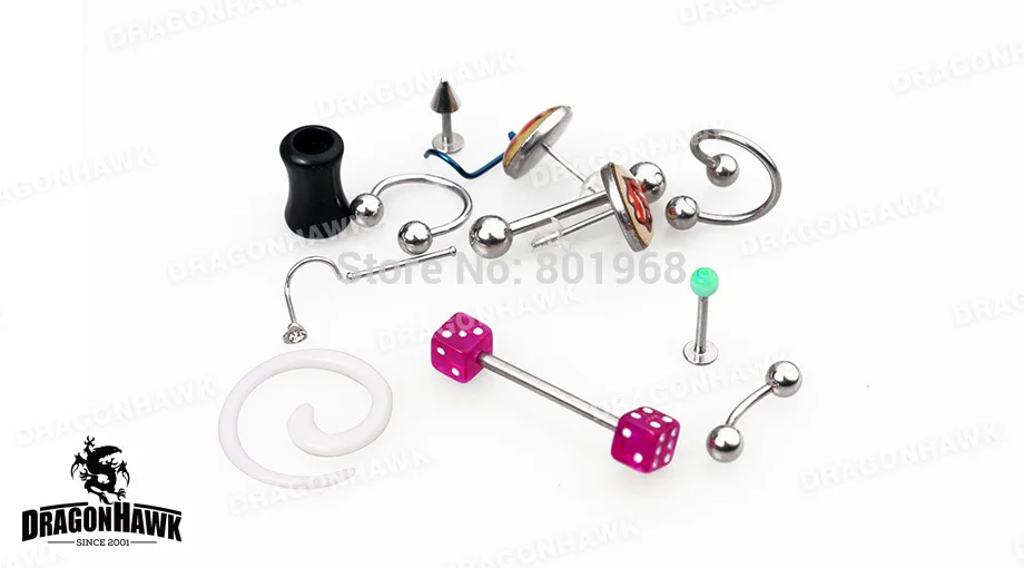 Комплект для пирсинга и пирсинга|Наборы татуажа| |