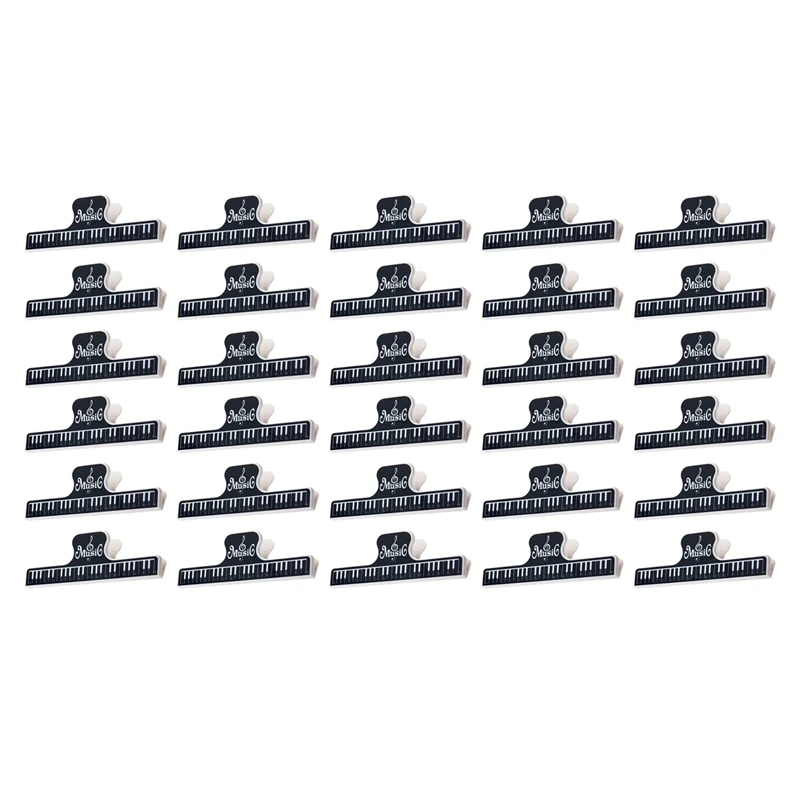 

30PCS Piano Score Clip Music Score Clip Book Clip Music Score Clip Colorful Note Book Page Piano Score Music Sheet Clamp