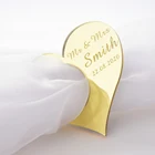 Кольцо для салфеток, 3 см, с отверстием в форме сердца