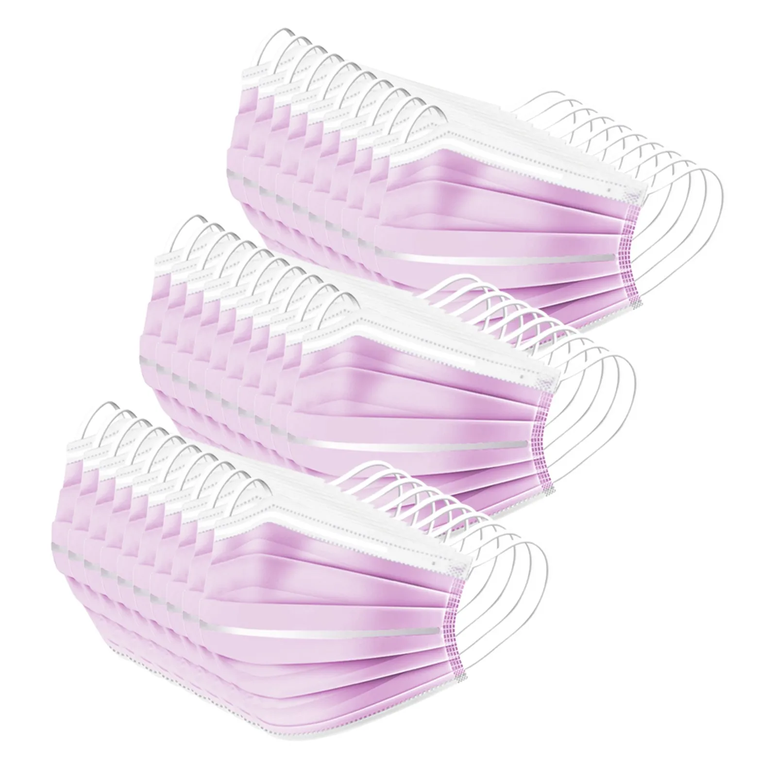 

Маска одноразовая однотонная для взрослых, 10-50 шт.