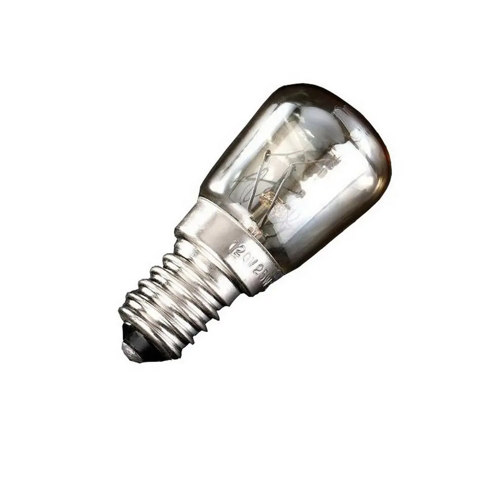 Fırın buhar ampul lamba E14-25w yüksek sıcaklık 300 santigrat derece ekmek makinesi sarı Tungsten ampul Ac220-240v/ac110-120V