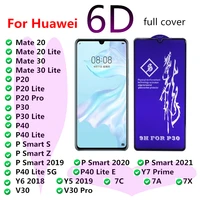 rinbo full tempered glass for huawei p smart s z 2019 y5 y6 y7 v30 7c 7a 7x mate 20 30 p10 p20 p30 p40 lite pro screen protector