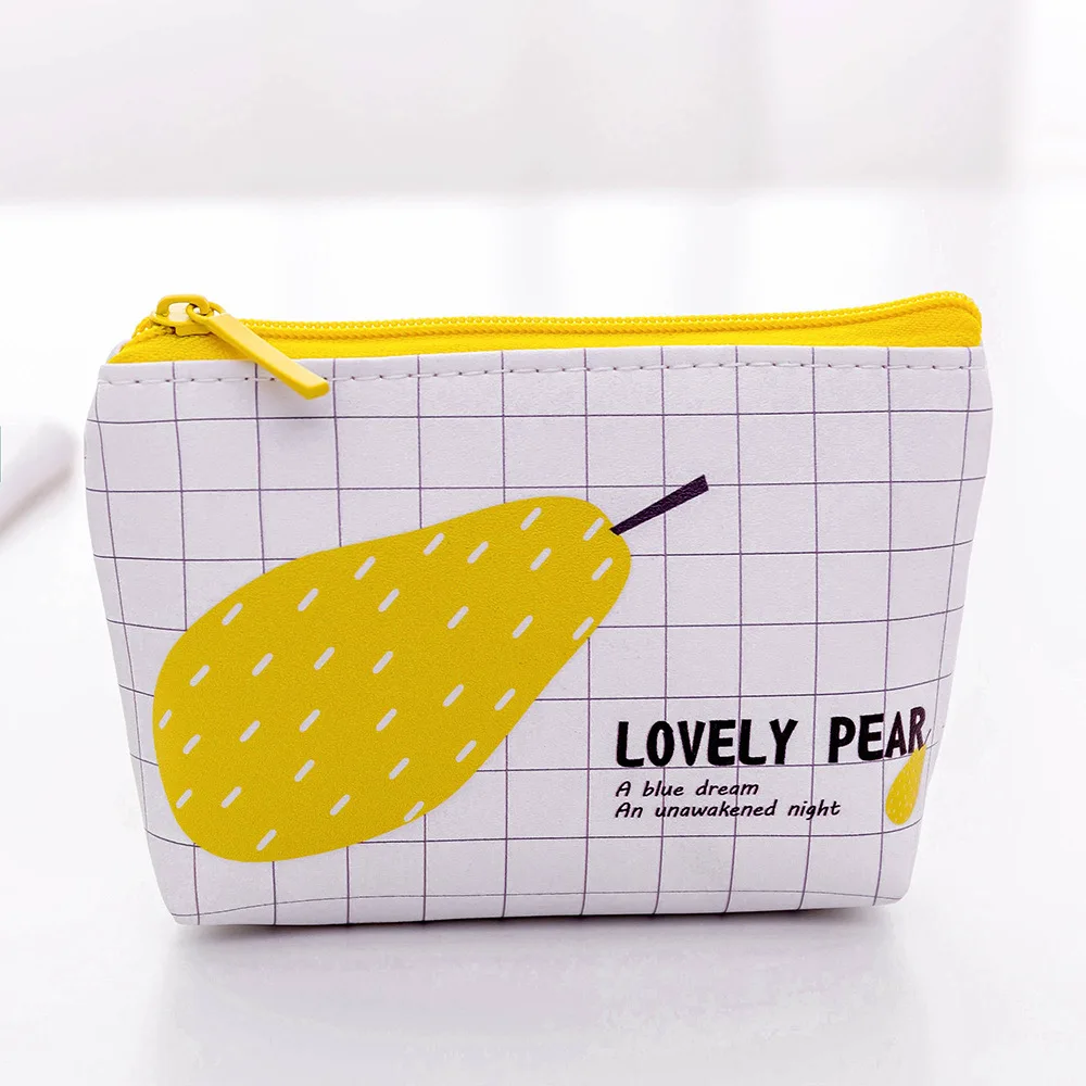 PACGOTH модные из искусственной кожи свежие фрукты портмоне Для женщин небольшой