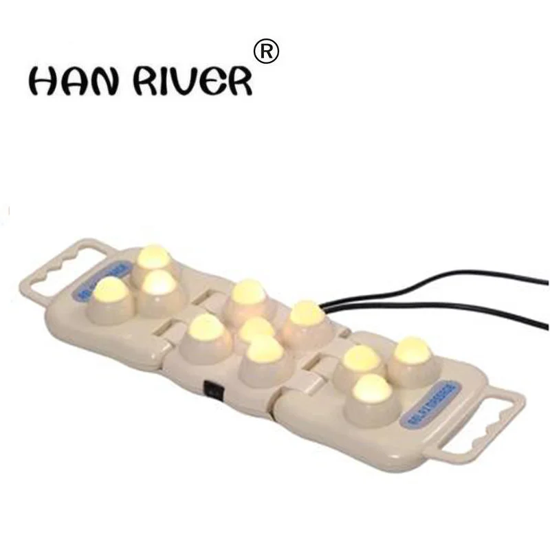 POP Расслабляющий складной нефритовый ручной нагревательный проектор массажер