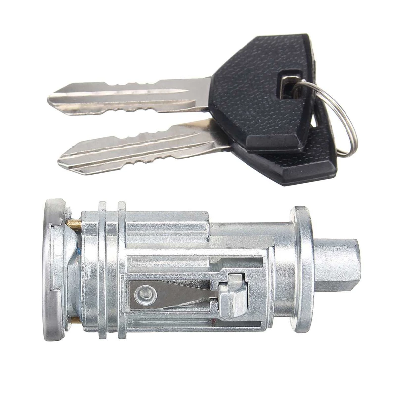 

Mental Car Replacement Ignition Switch Lock Cylinder w/ 2 Keys Fit for Jeep for Dodge 5003843AA 5003843AB