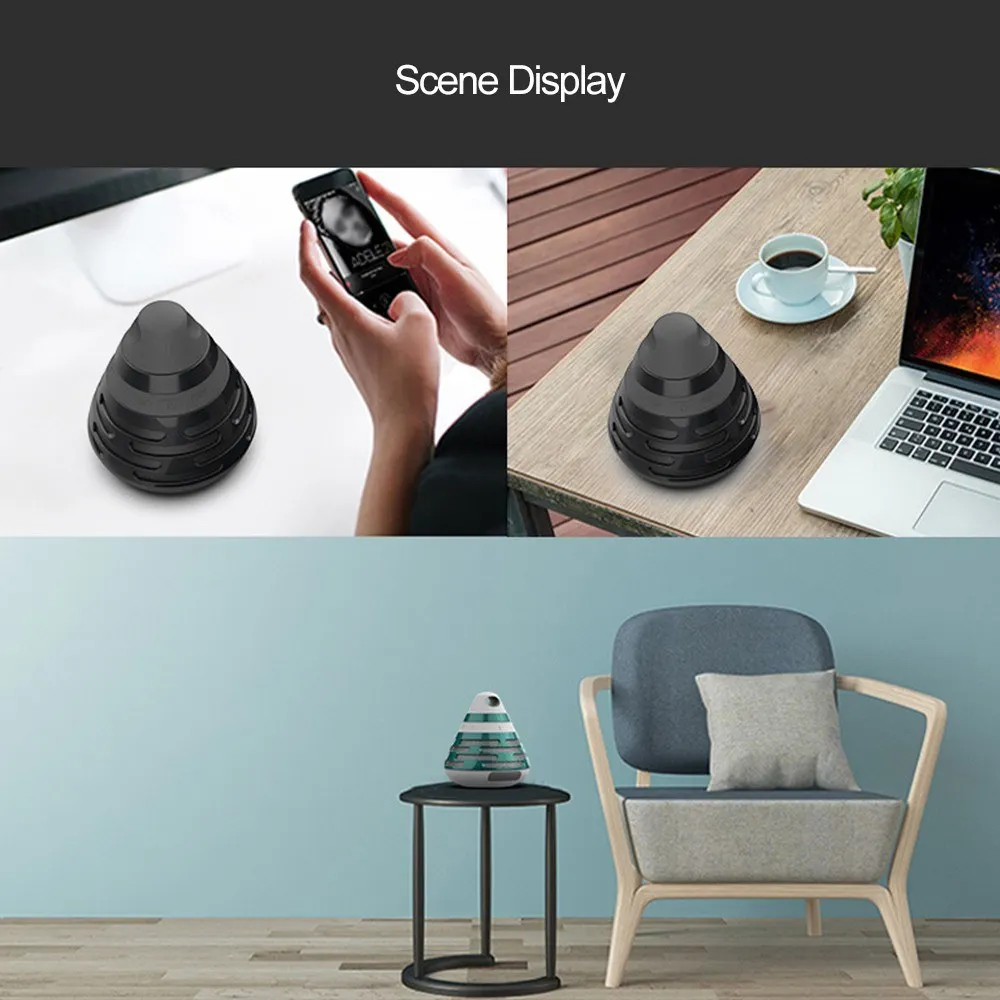 

Portable Mini Bluetooth Speaker Built-in Microphone Hands-free Support TF Card Usb FM Radio Play