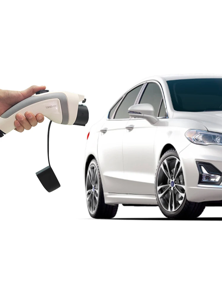 YKS-ESNES J1772 зарядки EVSE 5 м кабель 6A 10A 12A adustable schuko Разъем для ev Тип зарядного устройства 1