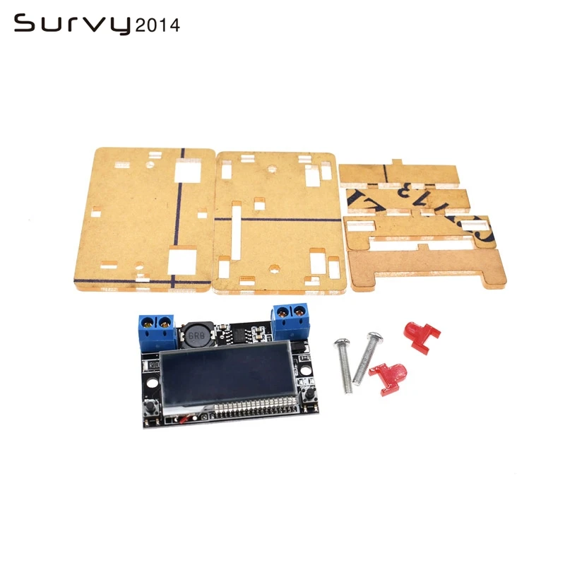 Регулируемый понижающий модуль питания Корпус ЖК дисплея|power module|dc-dc step-down |