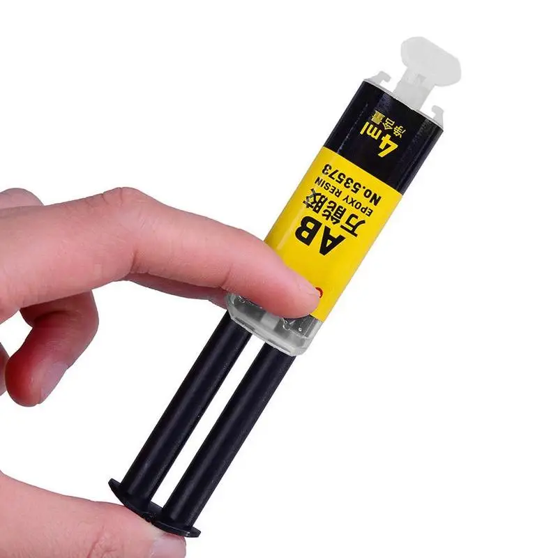 Водостойкий Универсальный крепкий клей эпоксидная смола 4 мл AB канцелярские