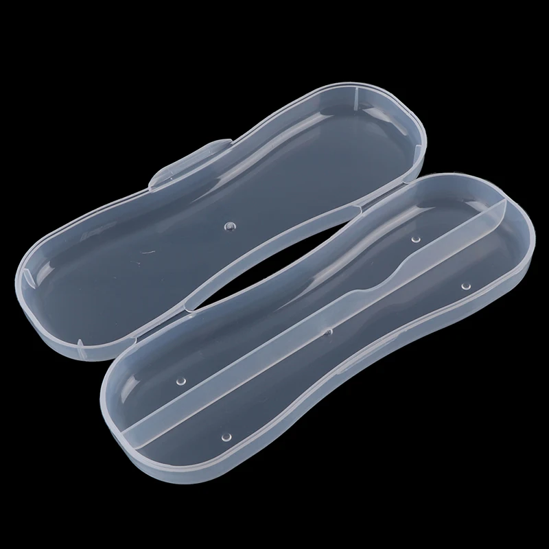 

2019 Portable Tableware Box Storage Organizer Case Plastic Spoon Fork Travel Transparent