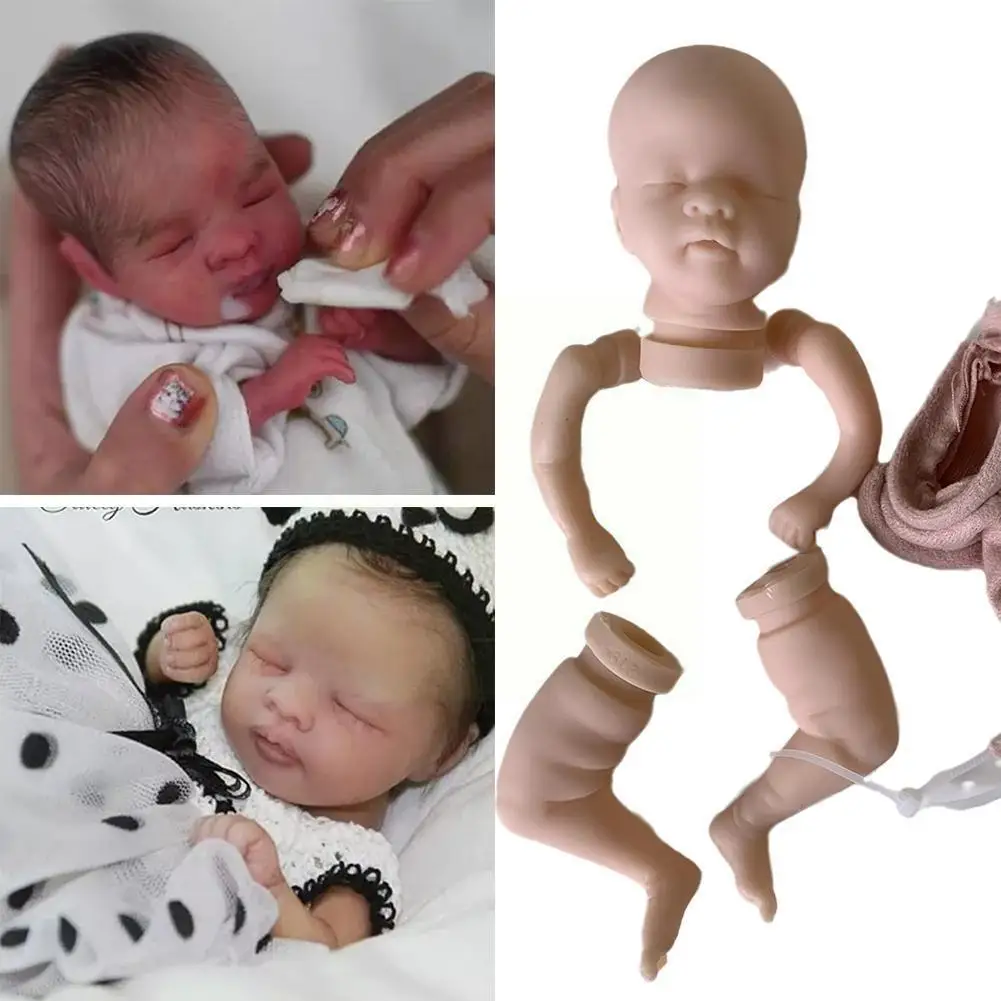 

8-дюймовый Комплект Reborn, маленький удобный цвет с деталями, необработанный корпус E3j1