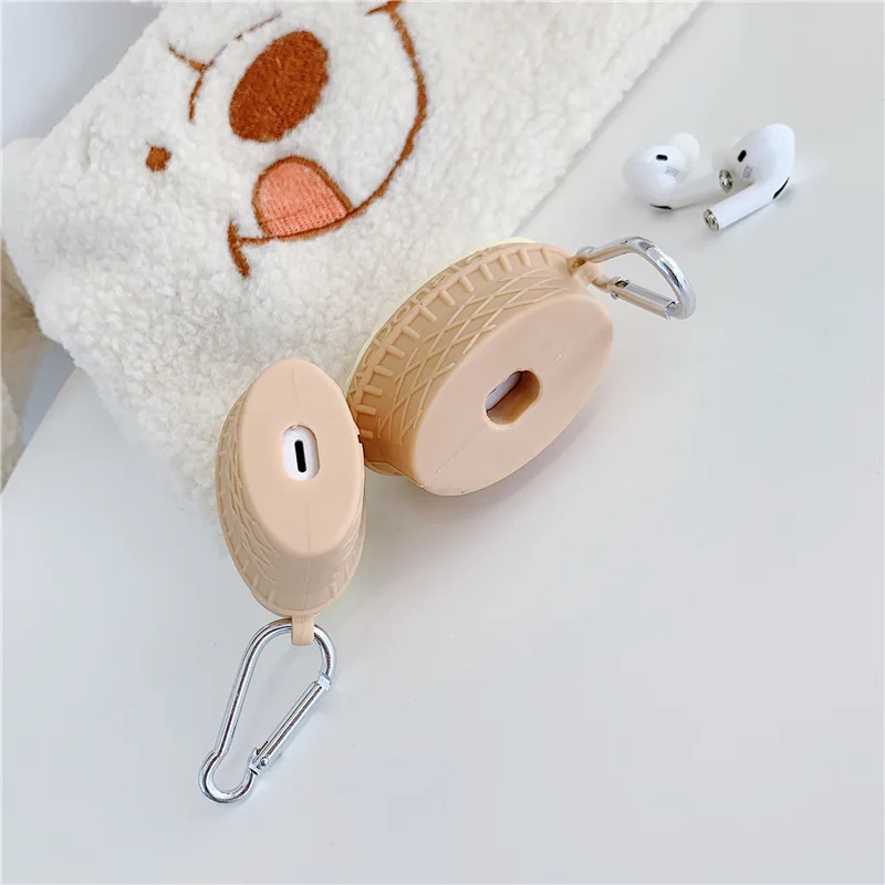 Силиконовый чехол для наушников Airpods Pro с объемным рисунком