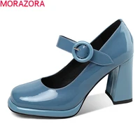 morazora 2021 new arrival fashion party wedding shoes high quality women pumps elegant high heels square toe ladies shoes