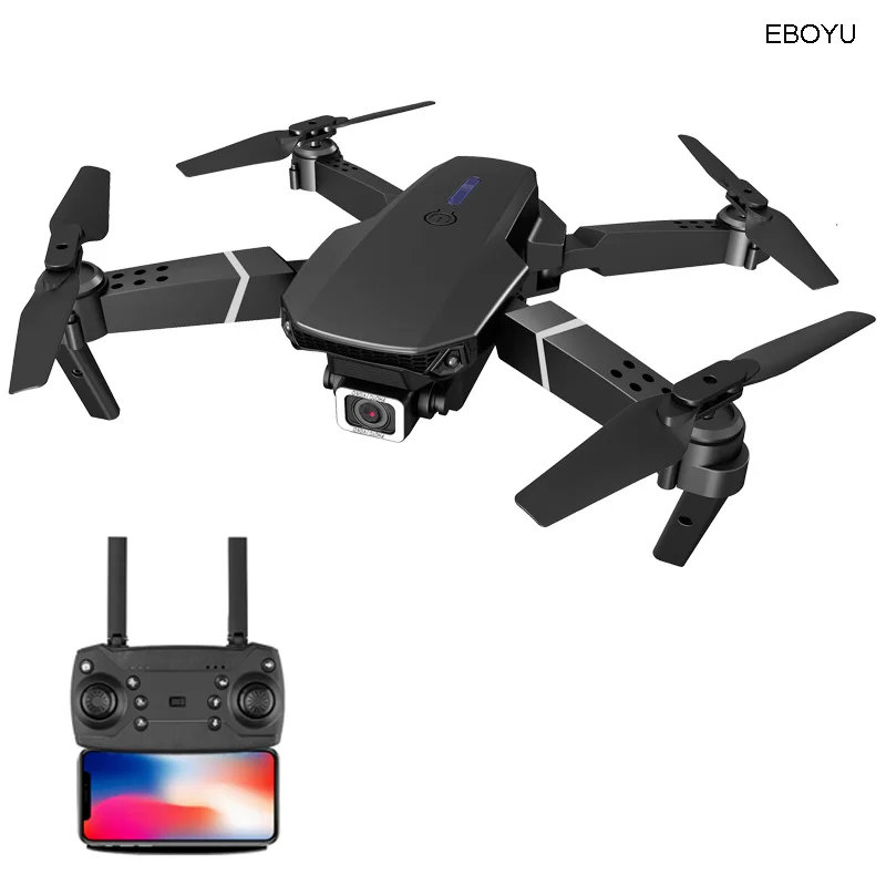 EBOYU S906 2 4 Ghz 4K /1080P WiFi FPV RC Дрон с двумя камерами высота удержания один ключ возврат