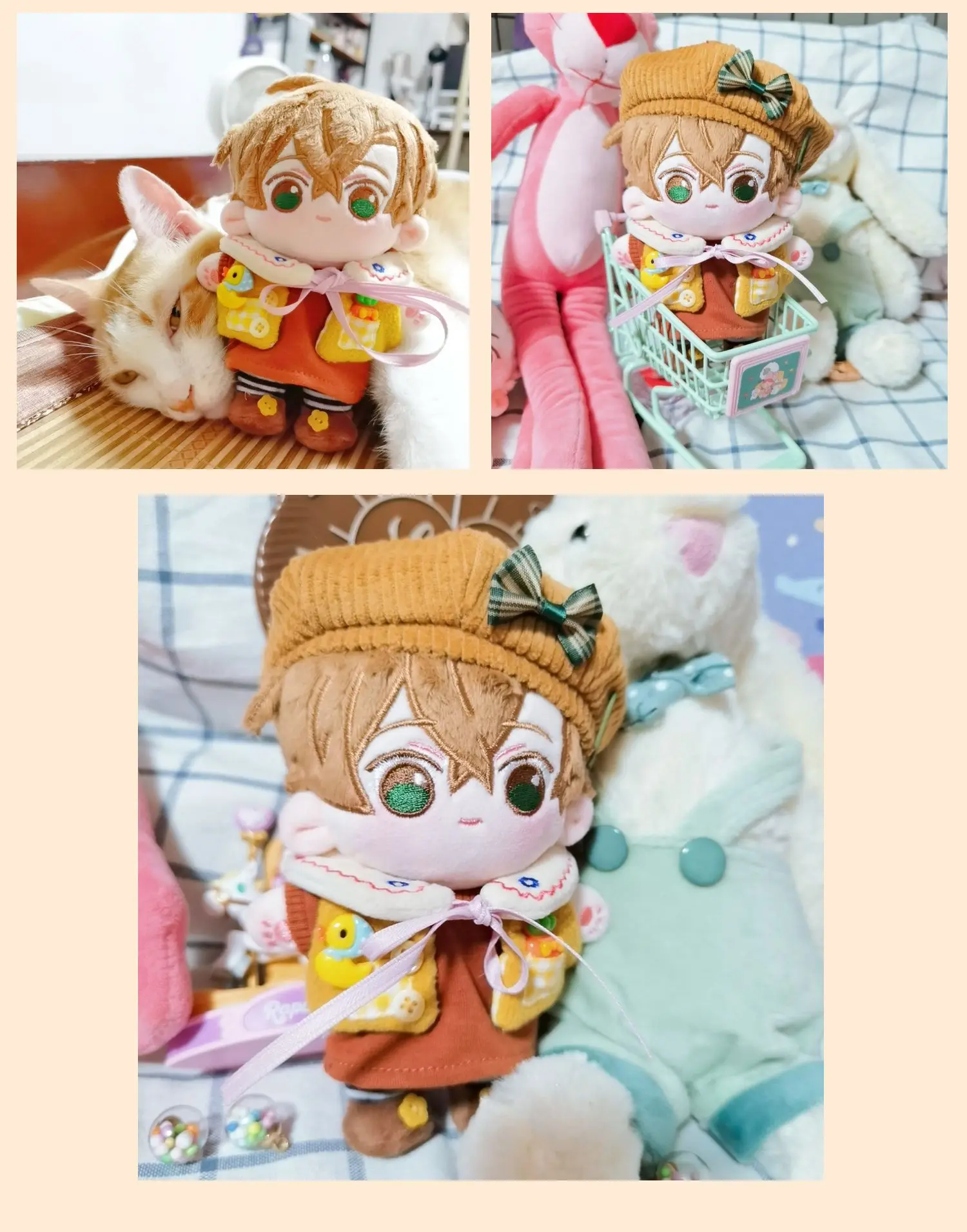 15 см аниме гипноз микрофон милые плюшевые мягкие куклы тело SAMATOKI AOHITSUGI Yamada Ichiro