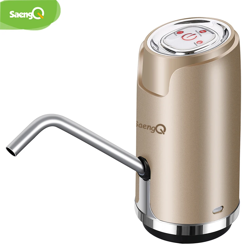 Электрический дозатор воды saengQ портативная бутылка для питьевой умный