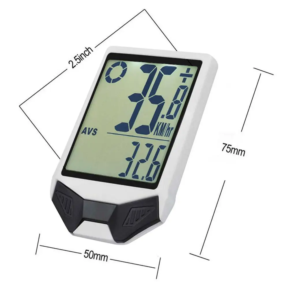 

Waterproof Bicycle Computer Wireless And Wired MTB Bike Cycling Odometer Stopwatch Speedometer Watch LED Digital Rate