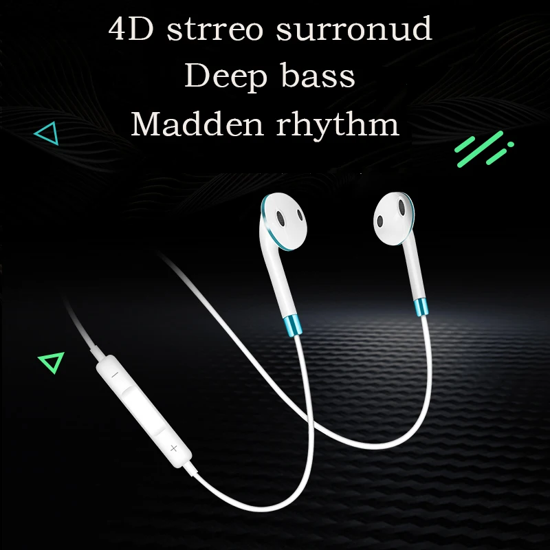 

3.5mm Wired Headphones in-Ear Bass Earphone Headphones with Microphone Music Headphones Sport Earphones Gaming Headset