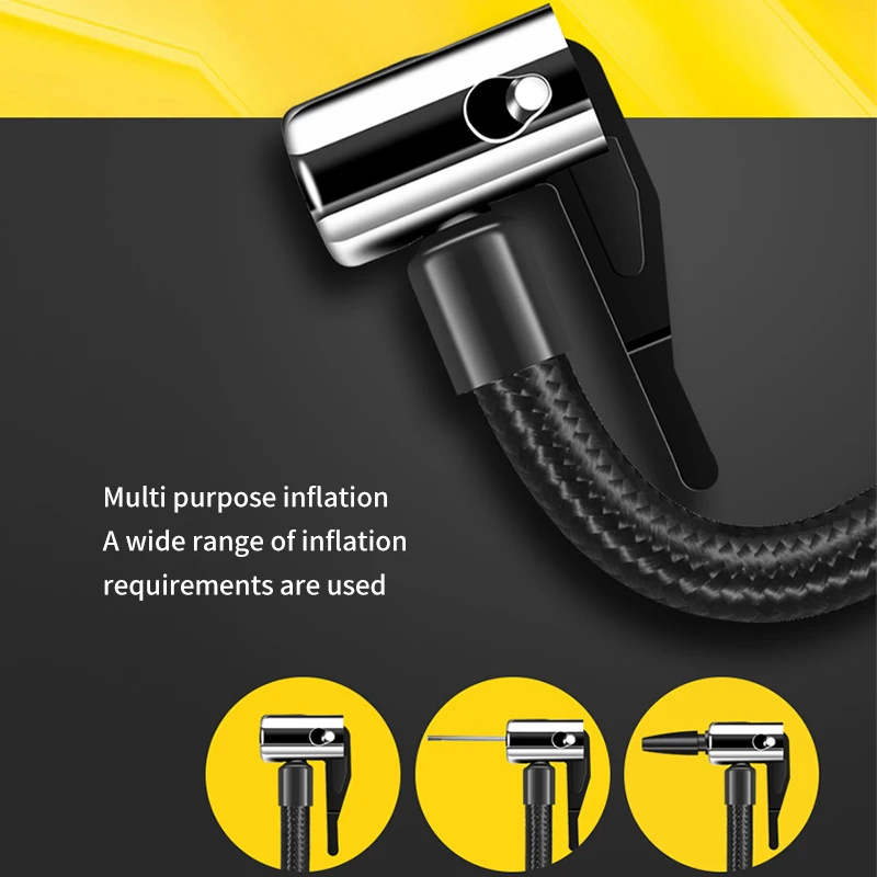 

Digital Tire Inflator DC 12 Volt Car Portable Air Compressor Pump 120 PSI Car Air Compressor for Auto Car Motorcycles Bicycles