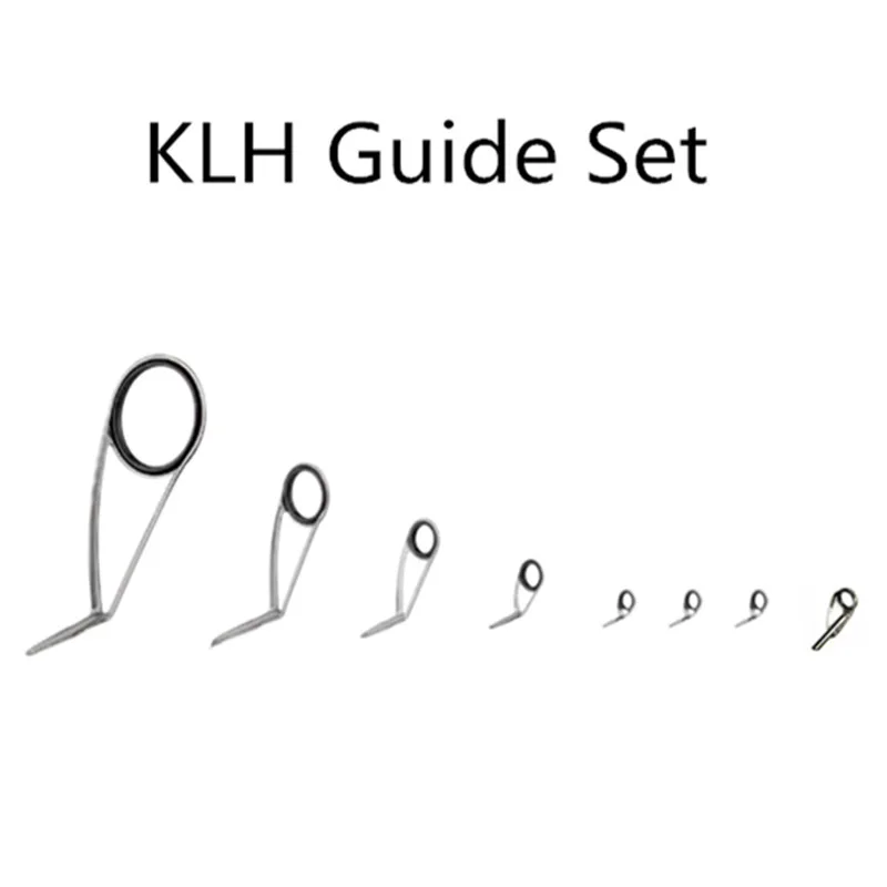 

KLH Series Guide Set Saltwater Spinning Guides one set (8pcs)
