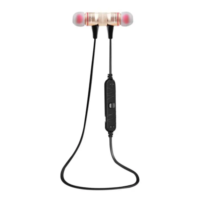 HandFree Спорт бег Bluetooth наушники магнитные всасывающие Беспроводные стерео